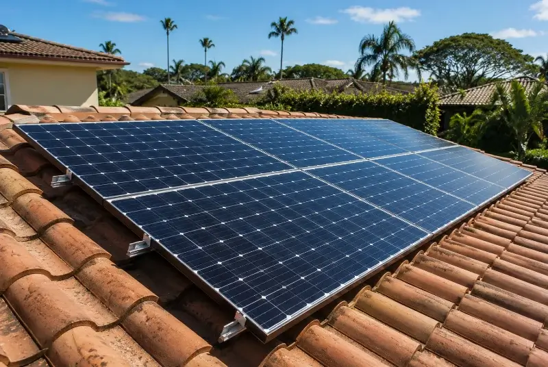 Installation de panneaux solaires à Claveisolles